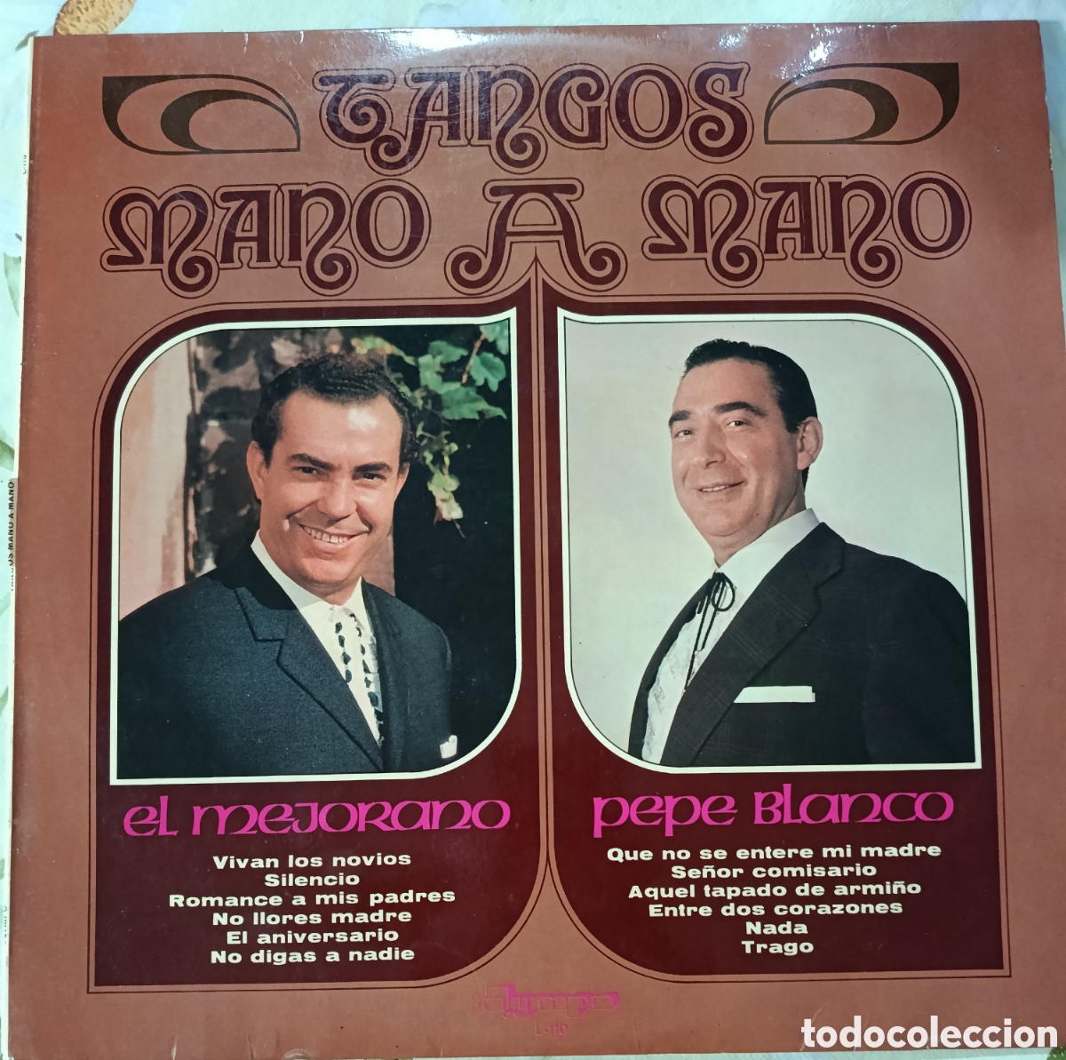 Discos de vinilo: Pepe Blanco y El Mejorando Lp sello Olympo editado en Espa&ntilde;a a&ntilde;o 1973.