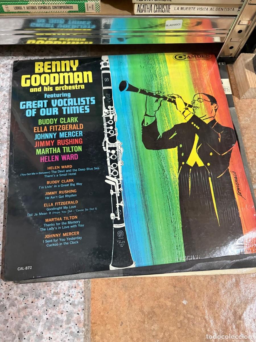 Discos de vinilo: BLAS100CI - DISCO VINILO LP - Benny Goodman and His Orchestra - Featuring Great Vocalists of Our Tim
