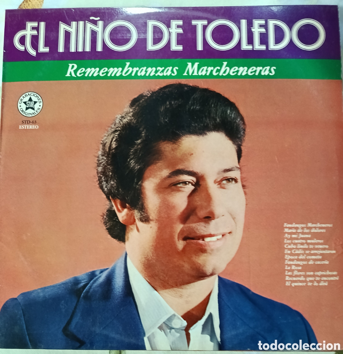 Discos de vinilo: El Ni&ntilde;o de Toledo Lp sello Pazo editado en Espa&ntilde;a a&ntilde;o 1981.