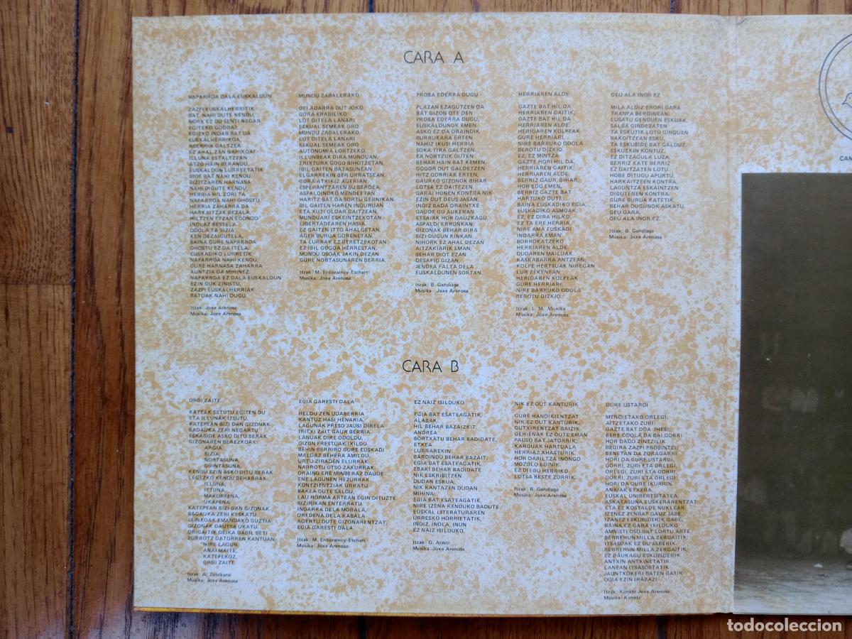 Discos de vinilo: Gure Bidea - Nafarroa nora? - Foto 2
