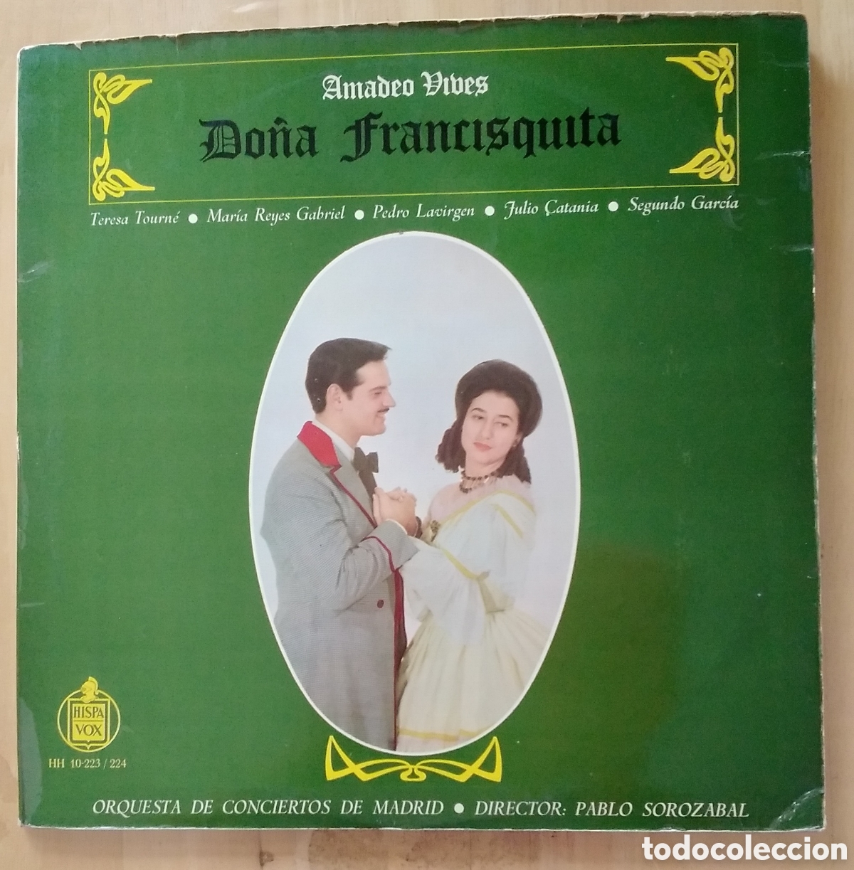 Discos de vinil: DOBLE DISCO VINILO. 2 LP. DO&Ntilde;A FRANCISQUITA. ZARZUELA. 1963