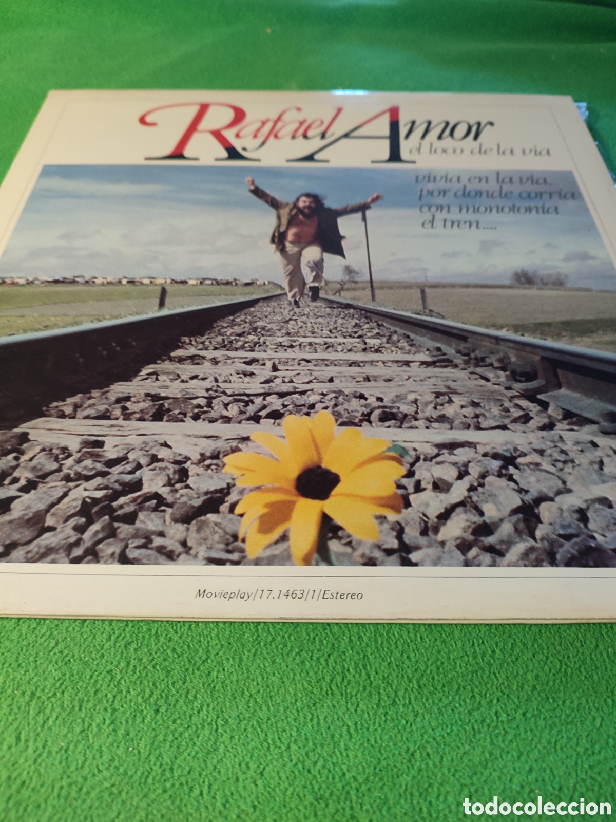 Discos de vinilo: Rafael Amor - El loco de la v&iacute;a 1979 - Foto 1