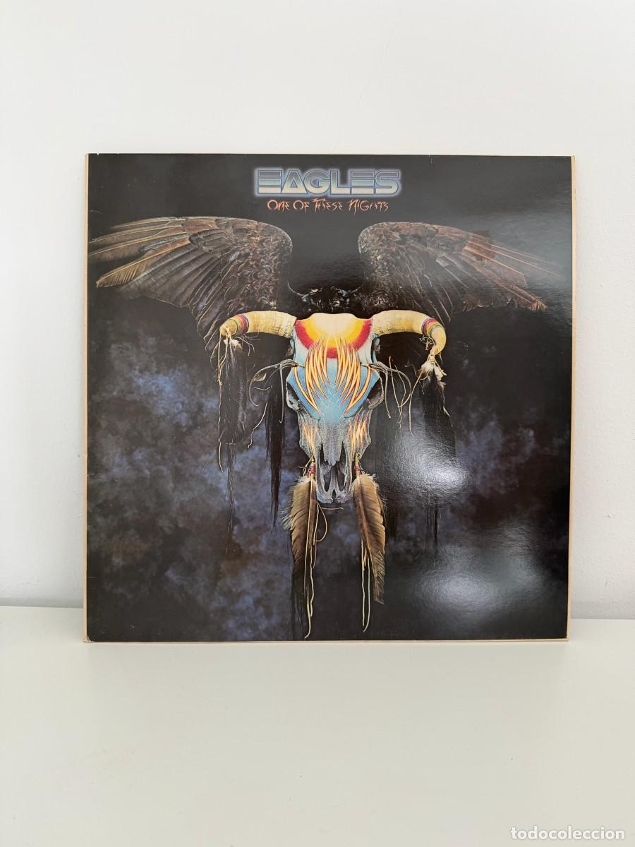 Discos de vinilo: EAGLES (LP) ONE OF THESE NIGHTS - A&Ntilde;O 1984