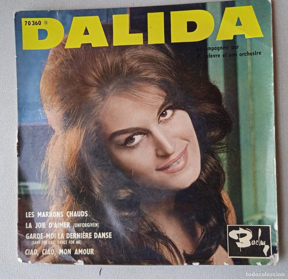 Discos de vinilo: DALIDA / LES MARRONS CHAUDS+3 / EDITADO EN FRANCIA / EP