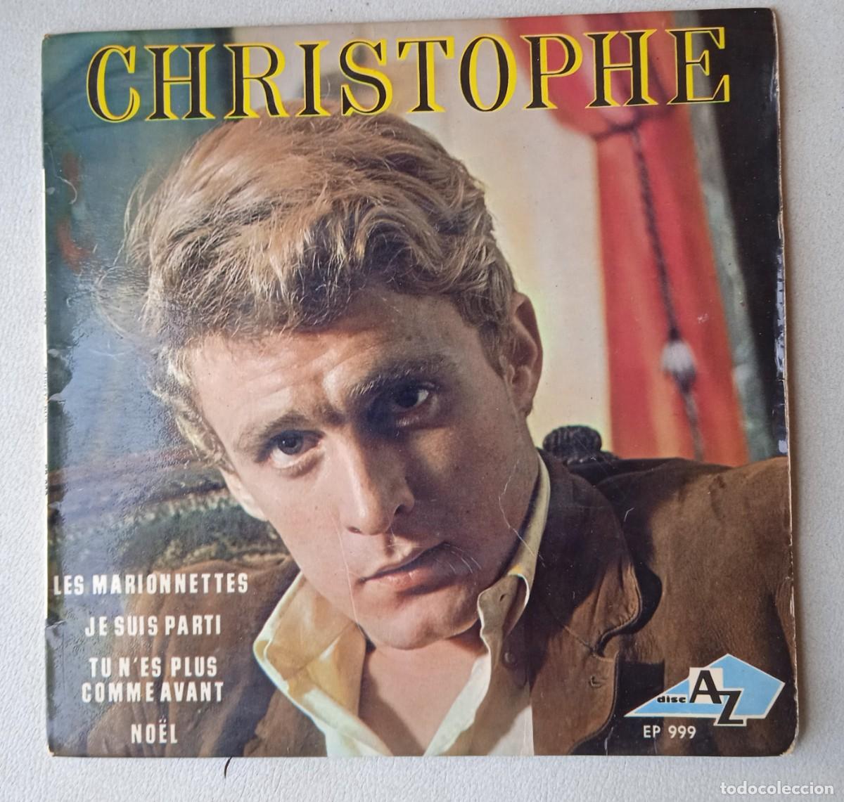 Discos de vinilo: CHRISTOPHE / LES MARIONNETTES+3 /EDITADO EN FRANCIA / EP