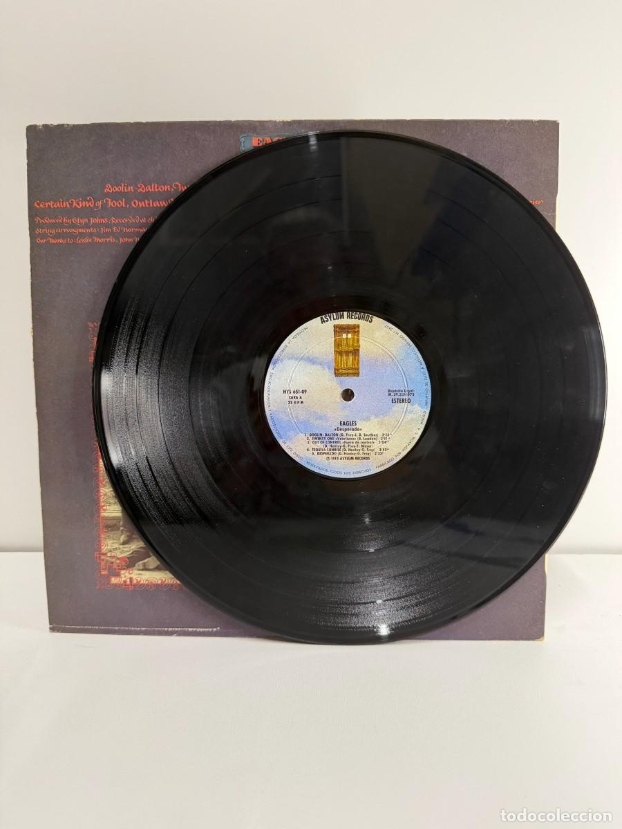 Discos de vinilo: EAGLES (LP) DESPERADO - A&Ntilde;O 1975 - Foto 3
