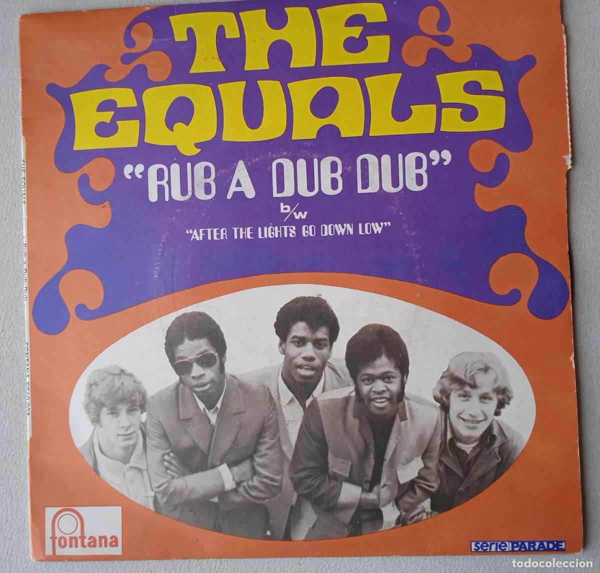 Discos de vinilo: THE EQUALS / RUB A DUB DUB / EDITADO EN FRANCIA / SINGLE