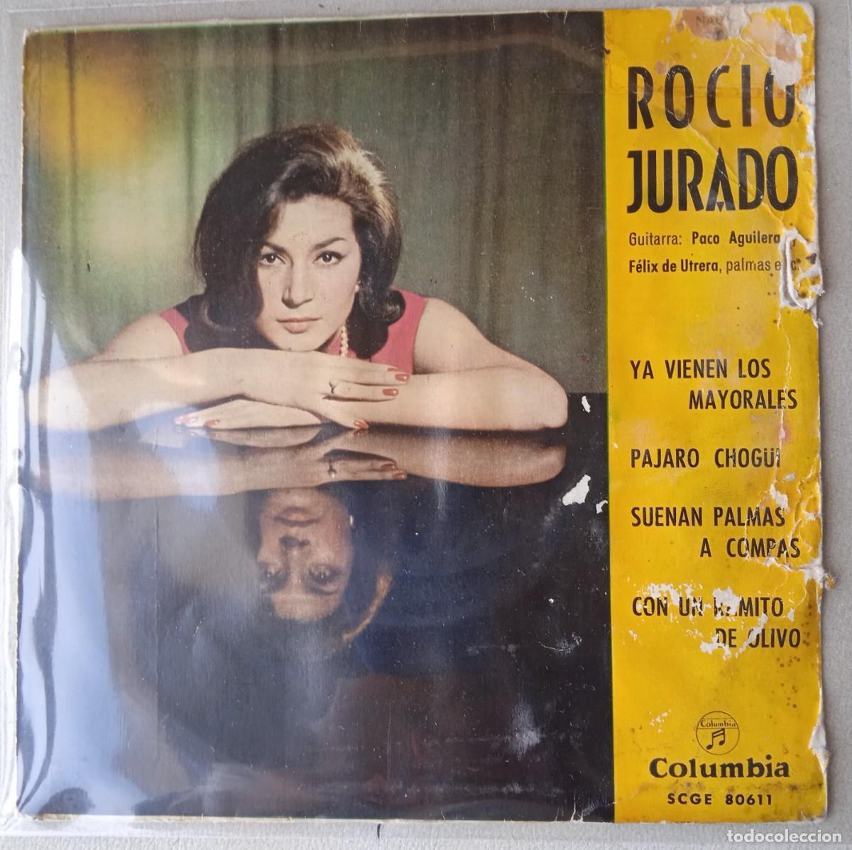 Discos de vinilo: ROCIO JURADO / YA VIENEN LOS MAYORALES+3 / 1963 / EP