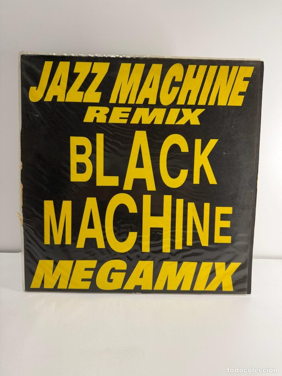 Discos de vinilo: BLACK MACHINE (MAXI) JAZZ MACHINE (4 TRACKS) - A&Ntilde;O 1992