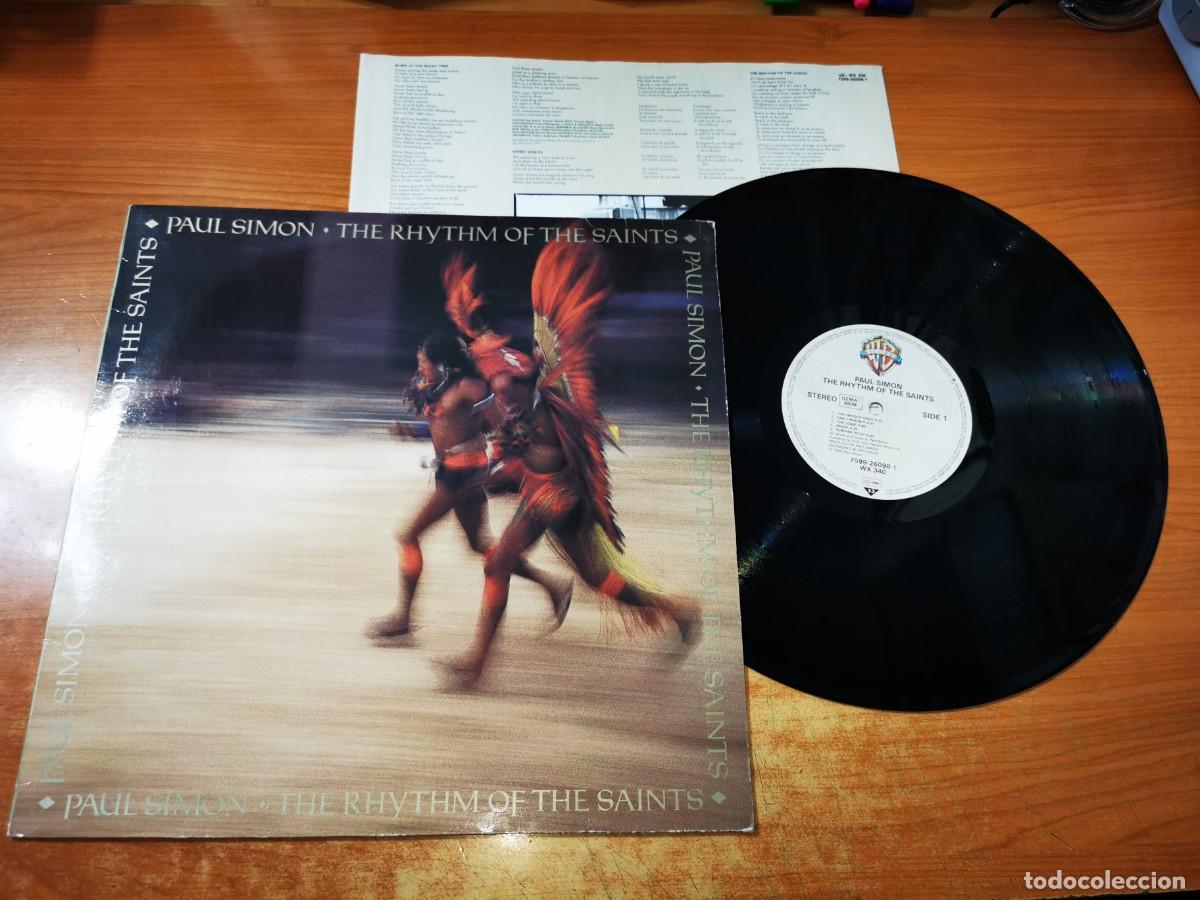 Discos de vinilo: PAUL SIMON The rhythm of the saints LP VINILO A&Ntilde;O 1990 ALEMANIA SIMON & GARFUNKEL CONTIENE 10 TEMAS