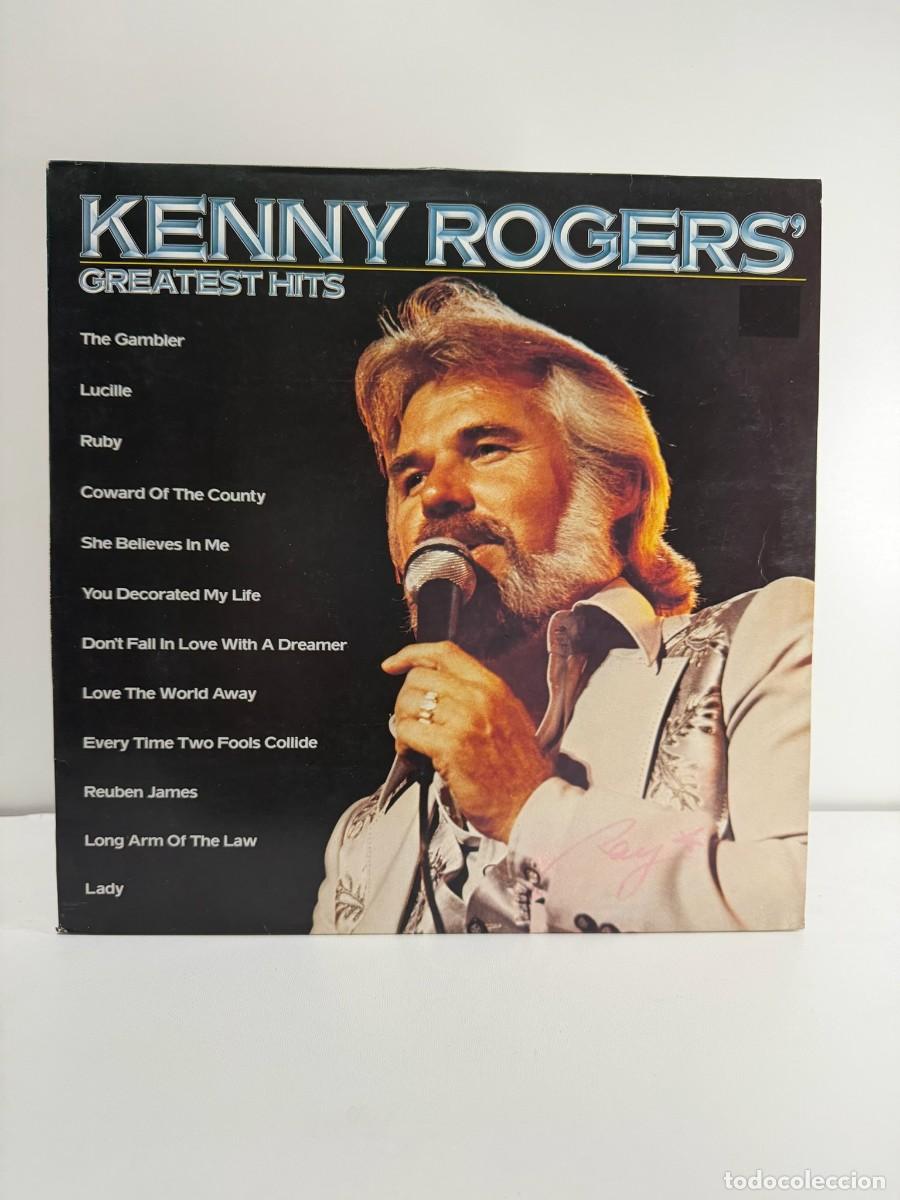 Discos de vinilo: KENNY ROGERS (LP) GREATEST HITS - A&Ntilde;O 1979 - EDICION BULGARA