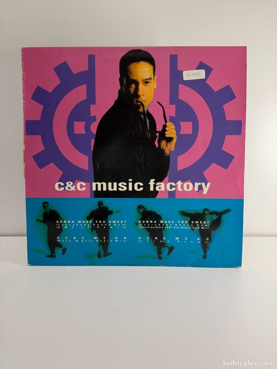 Vinyl records: C & C MUSIC FACTORY (MAXI) GONNA MAKE YOU SWEAT (4 TRACKS) - A&Ntilde;O 1991 - EDICION HOLANDA