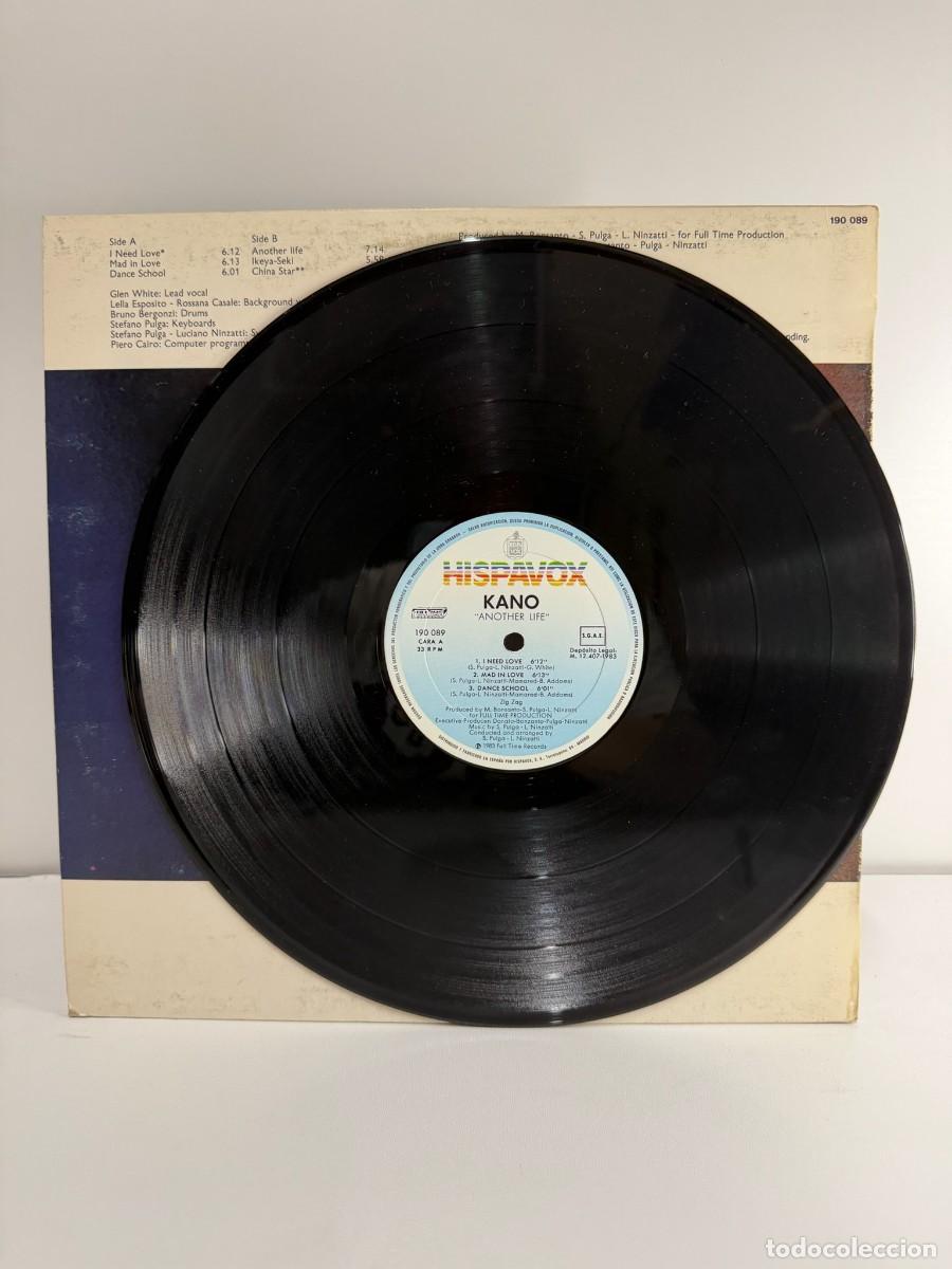 Discos de vinilo: KANO (LP) ANOTHER LIFE - A&Ntilde;O 1983 - Foto 3
