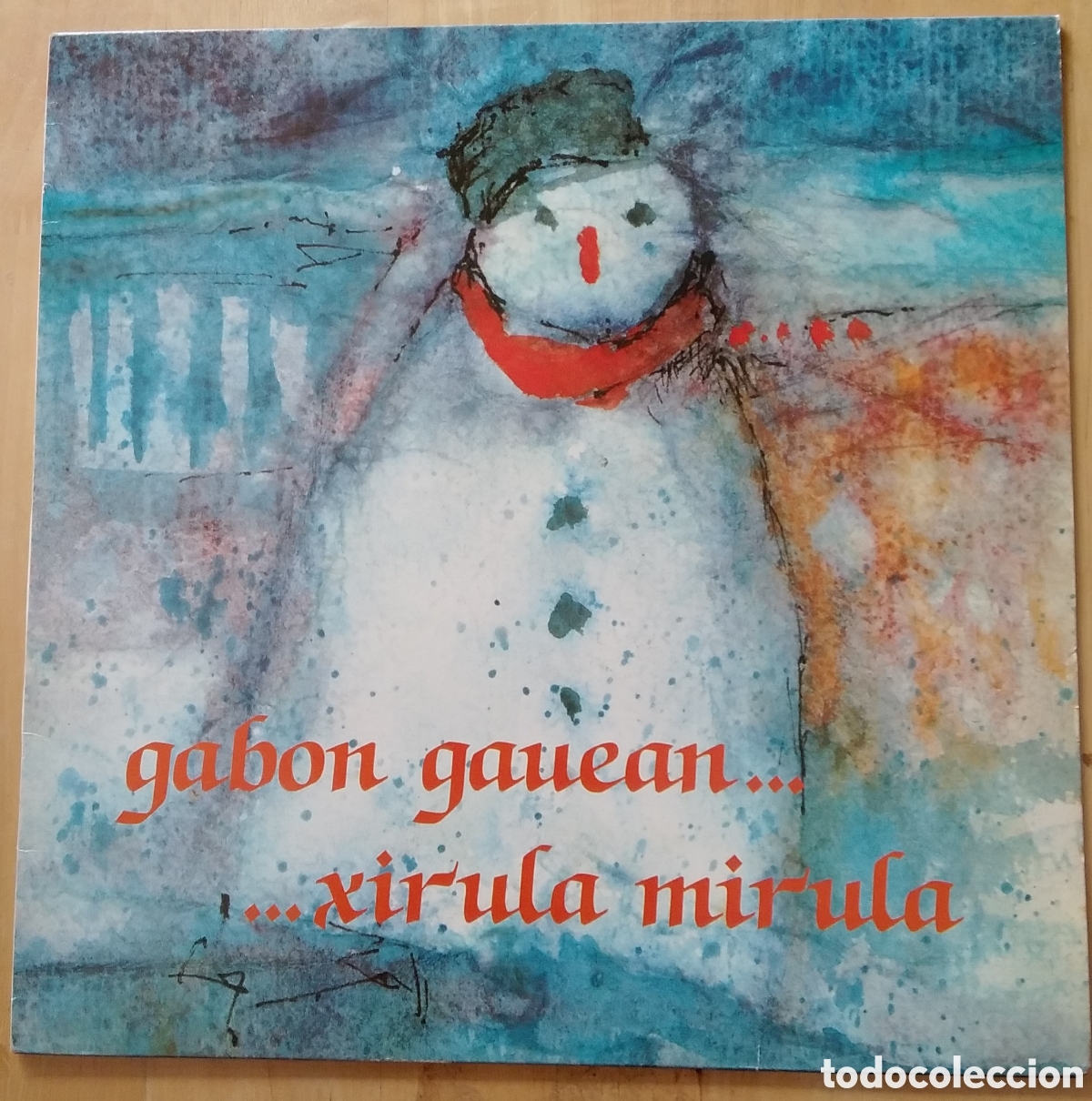 Discos de vinilo: DISCO VINILO. LP. GABON GAUEAN...XIRULA MIRULA.ELKAR .1984.Villancicos