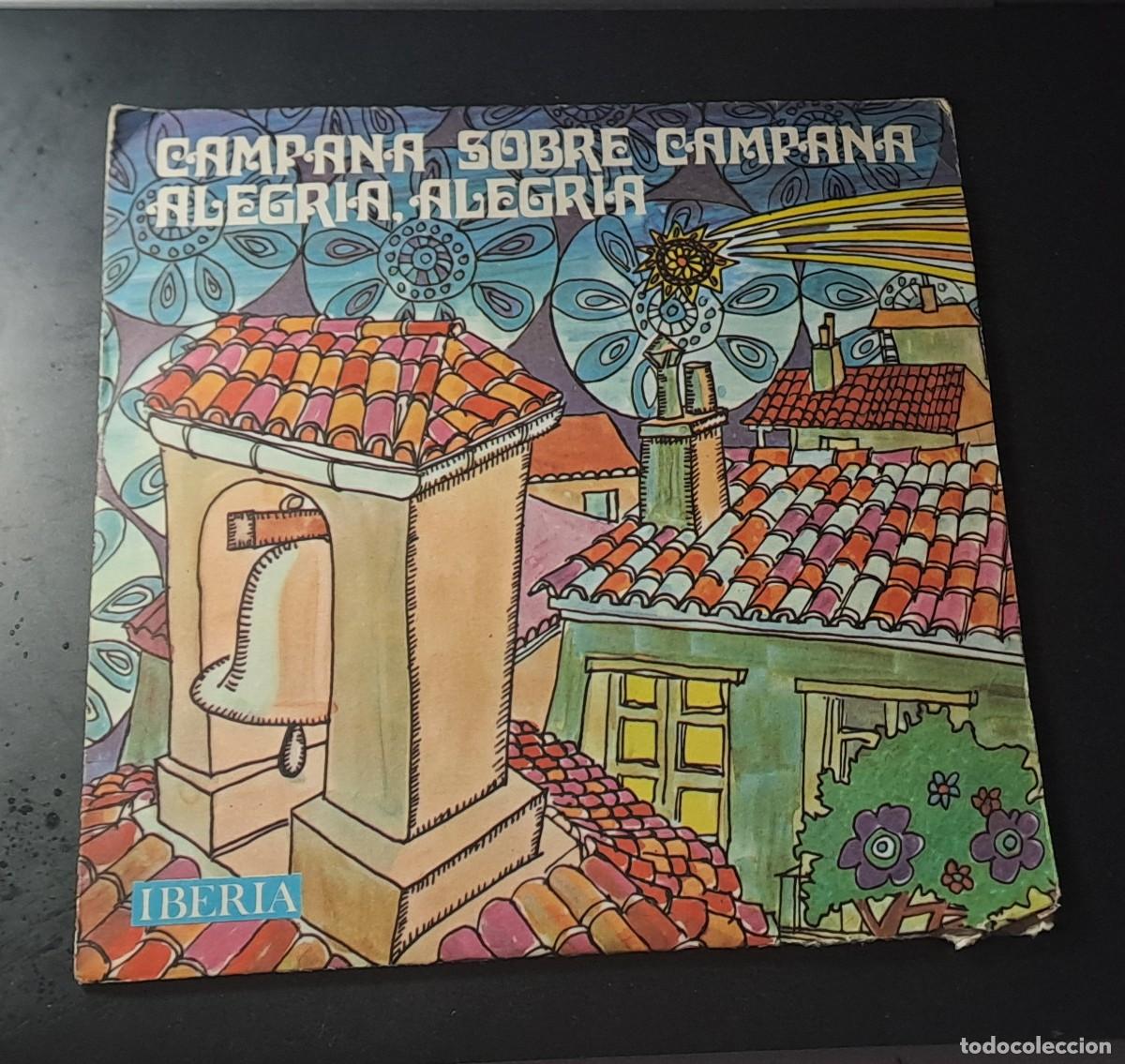 Discos de vinilo: SINGLE VILLANCICO CAMPANA SOBRE CAMPANA - IBERIA SKIP A&Ntilde;O 1968