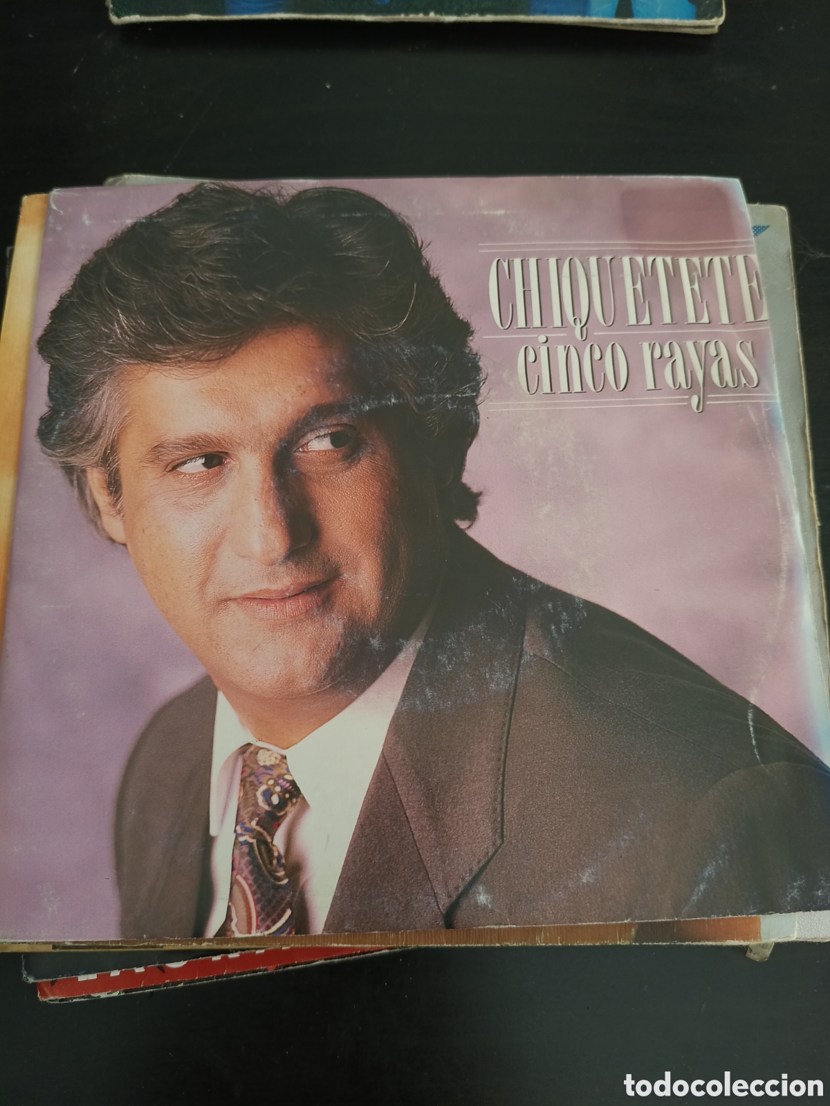 Discos de vinilo: Chiquetete &ndash; Cinco Rayas. Vinilo 7&rdquo; single promo 1990 Espa&ntilde;a