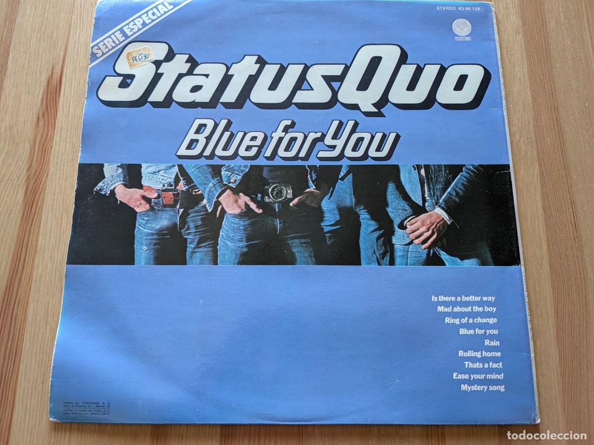 Discos de vinilo: Status Quo &ndash; Blue For You - Foto 3