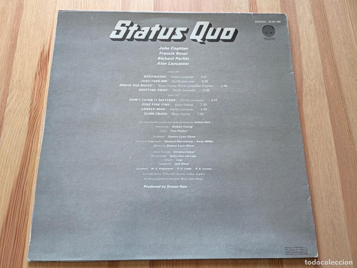 Discos de vinilo: Status Quo &ndash; Quo ... - Foto 2