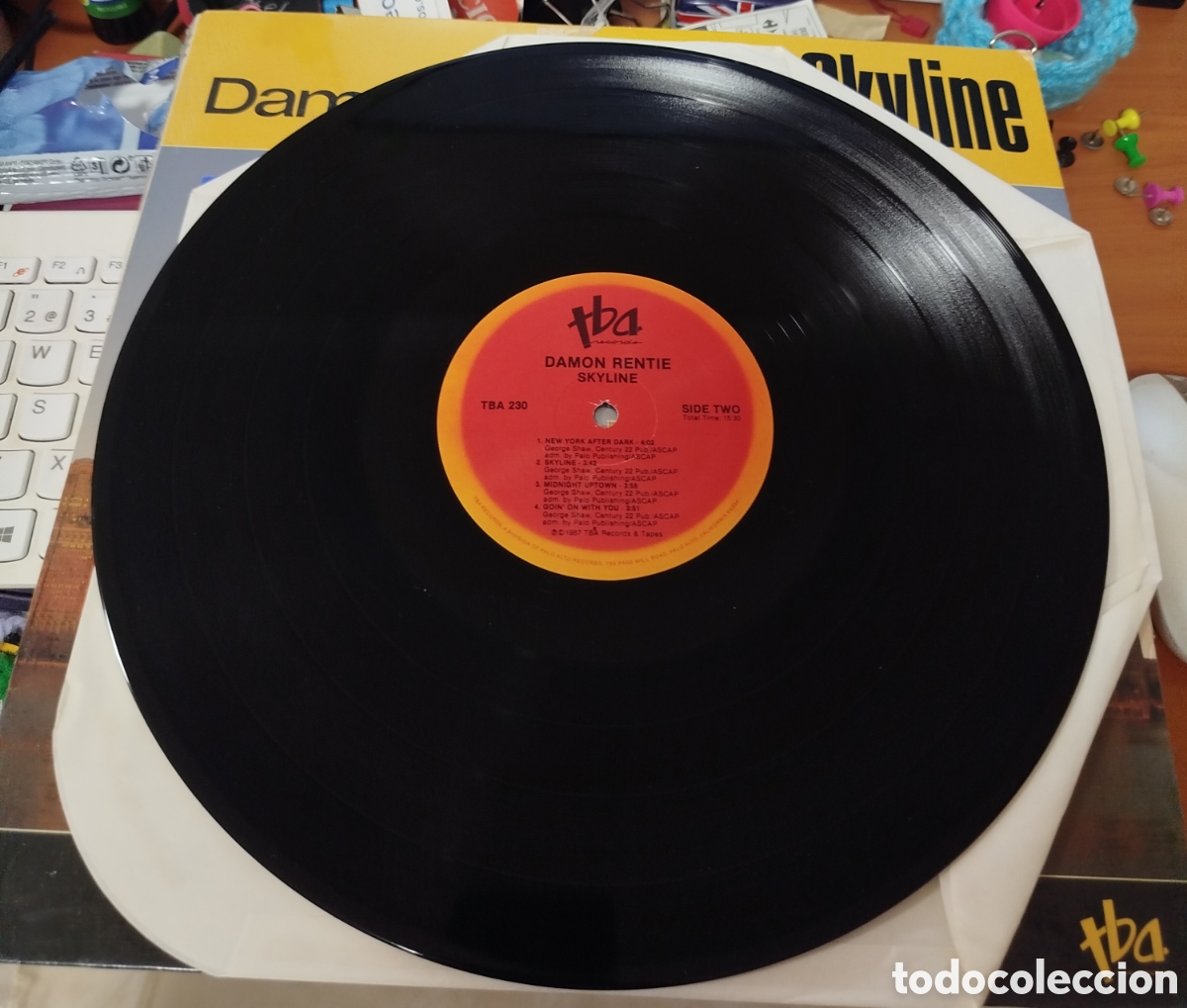 Discos de vinilo: Damon Rentie - Skyline - Foto 2