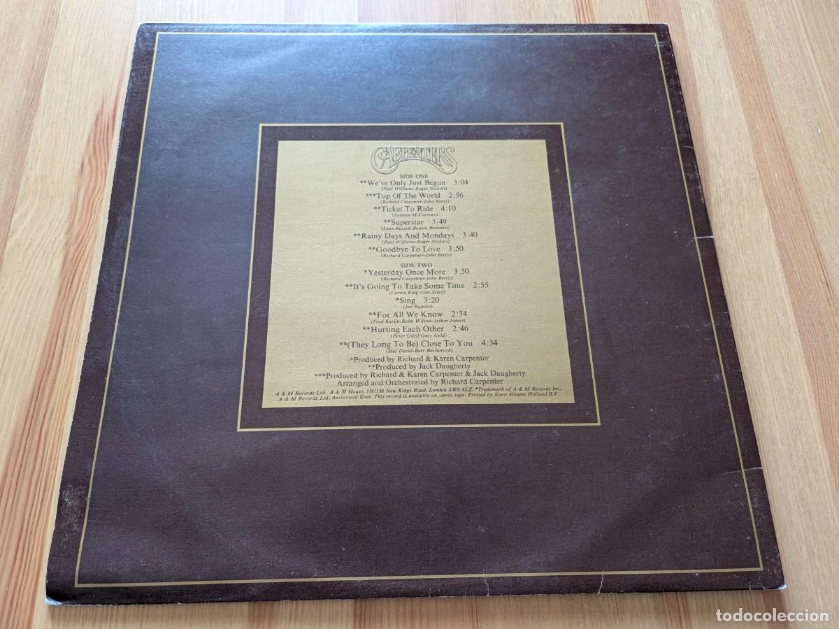 Discos de vinilo: Carpenters &ndash; The Singles 1969-1973 - Foto 3