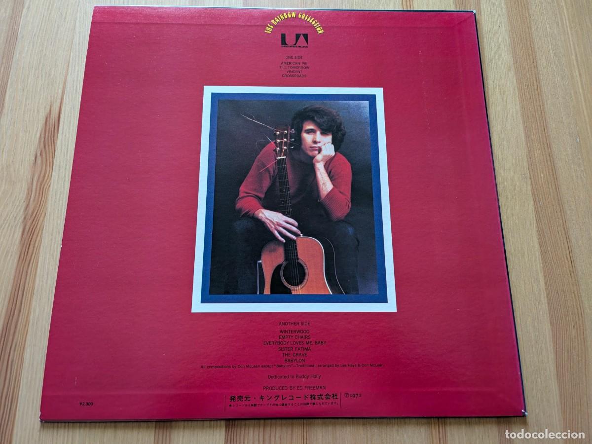 Discos de vinilo: Don McLean &ndash; American Pie (Ed. japonesa) - Foto 2