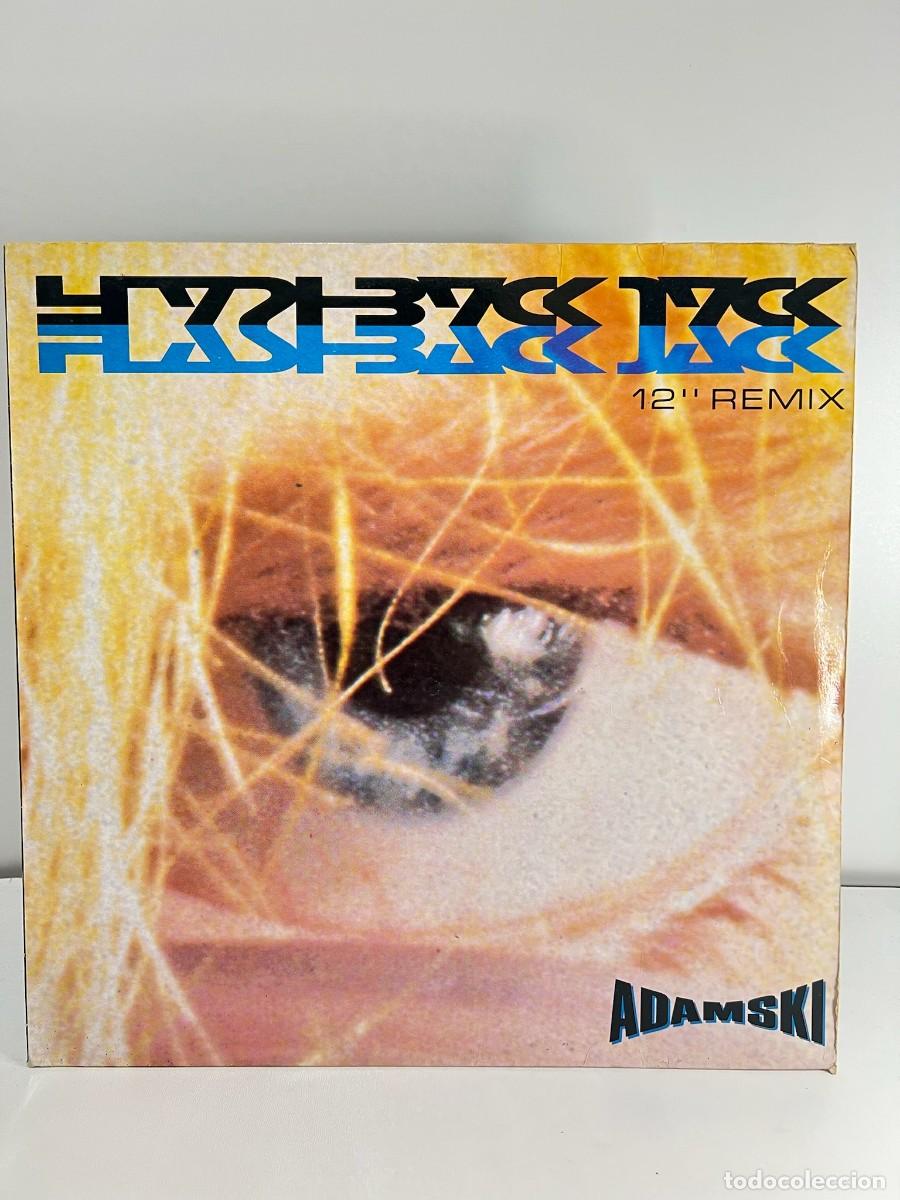 Dischi in vinile: ADAMSKI (MAXI) FLASHBACK JACK (2 TRACKS) - A&Ntilde;O 1990 - EDICION ALEMANA