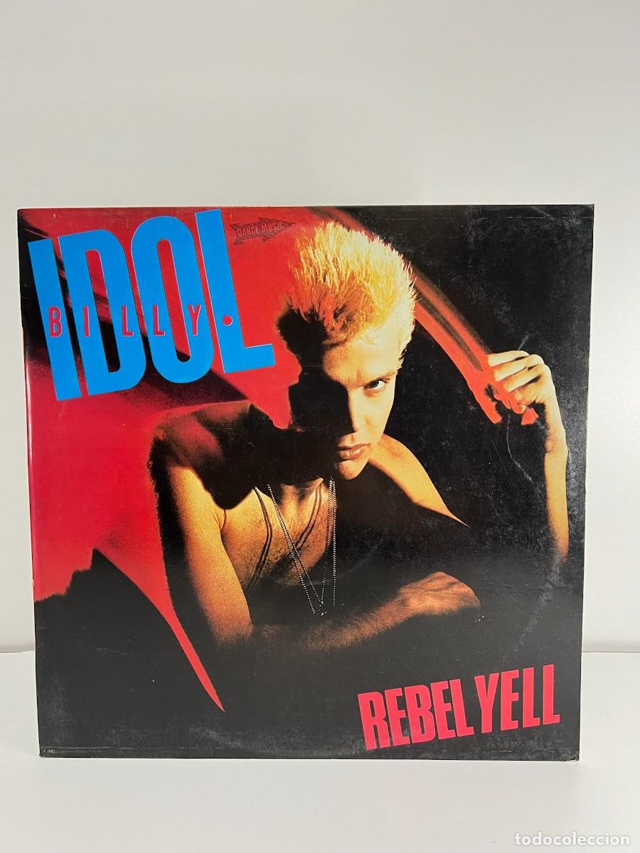 Vinyl-Schallplatten: BILLY IDOL (LP) REBEL YELL - A&Ntilde;O 1983 - HOJA PROMOCIONAL + INSERTO