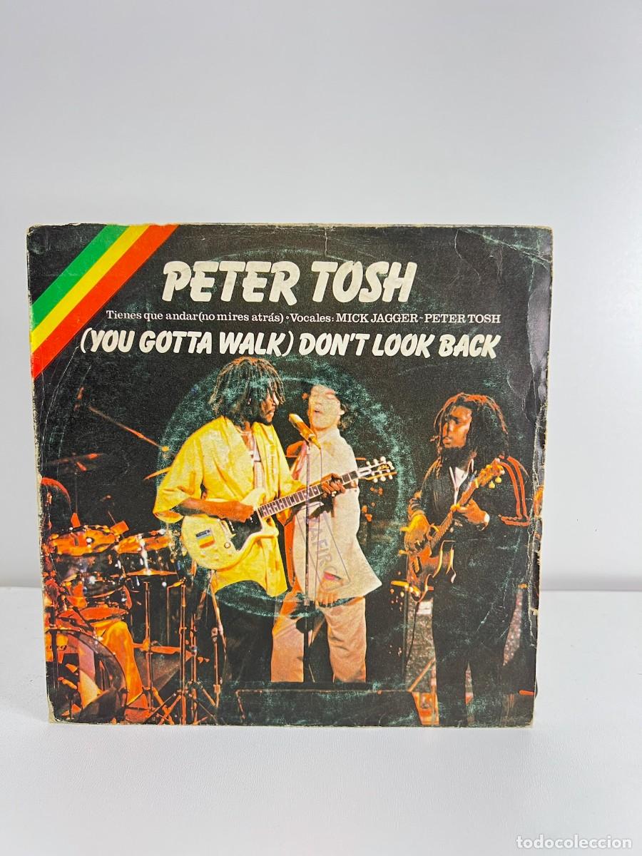 Dischi in vinile: PETER TOSH (SINGLE) (YOU GOTTA WALK) DON'T LOOK BACK - A&Ntilde;O 1978