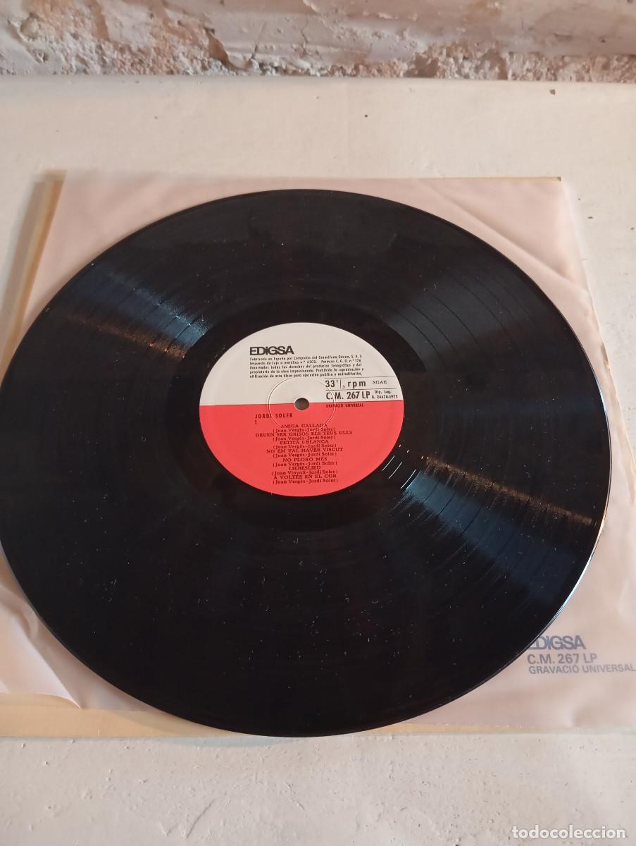 Discos de vinilo: JORDI SOLER - LIEBESLIED - EDIGSA - 19725 - Foto 4
