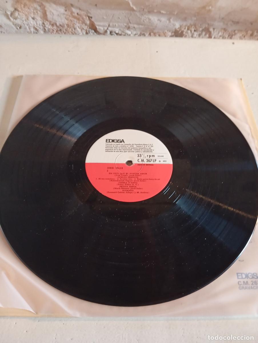 Discos de vinilo: JORDI SOLER - LIEBESLIED - EDIGSA - 19725 - Foto 6