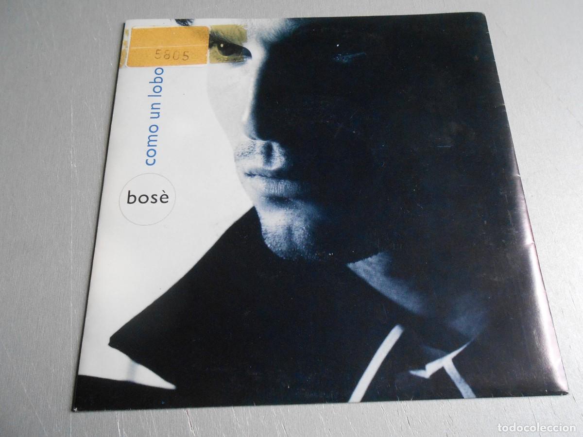 Discos de vinilo: MIGUEL BOSE, SG , COMO UN LOBO + 1, A&Ntilde;O 1987, WEA 248112-7 PROMOCIONAL