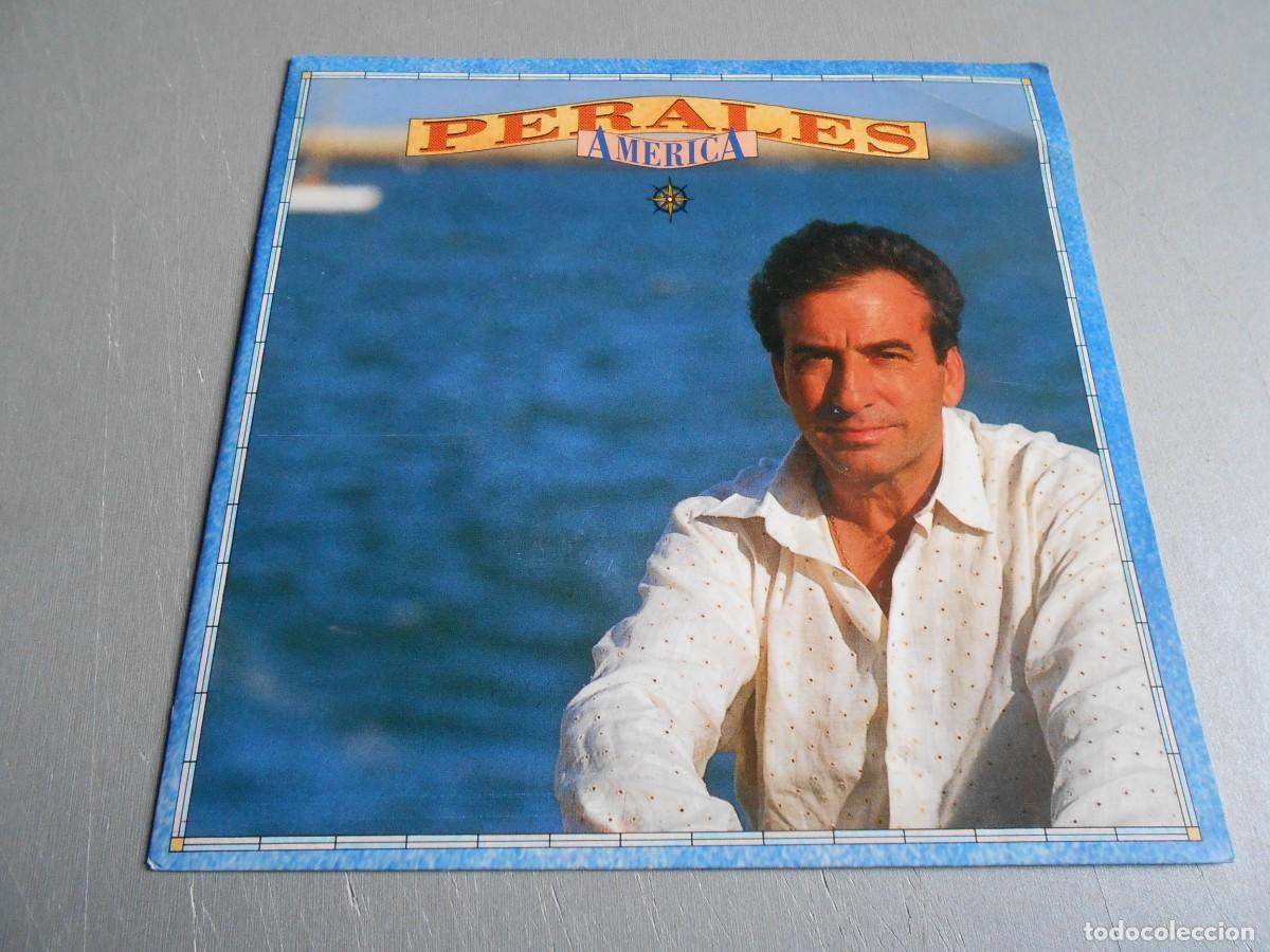 Discos de vinilo: JOSE LUIS PERALES, SG , AMERICA, A&Ntilde;O 1991, CBS - SONY ARIC 0051 PROMOCIONAL