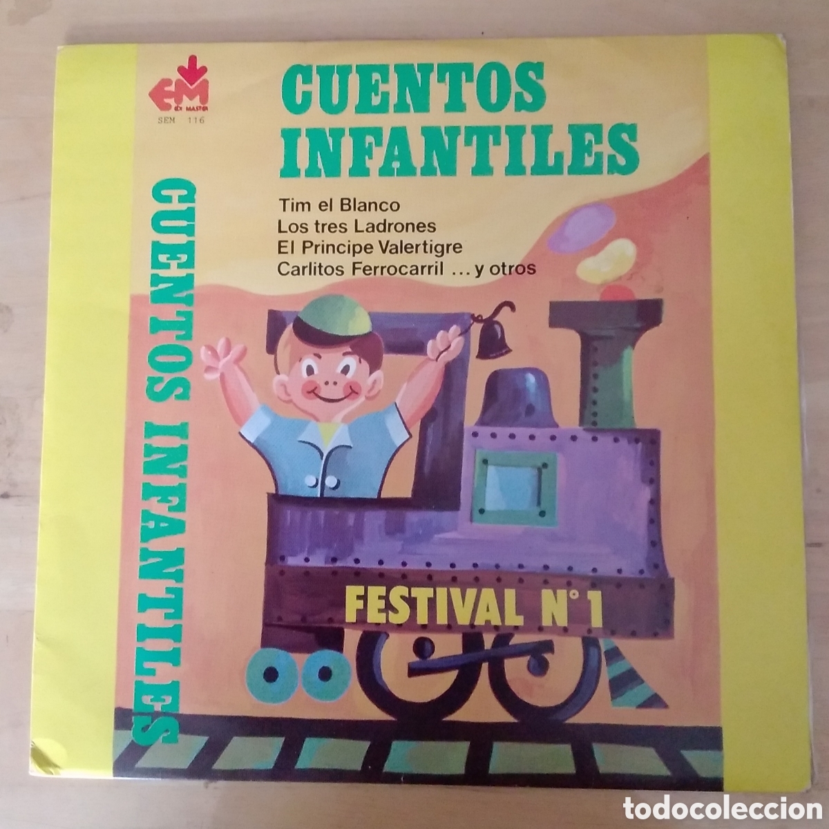 Discos de vinil: DISCO VINILO. LP. CUENTOS INFANTILES. FESTIVAL N&deg;1