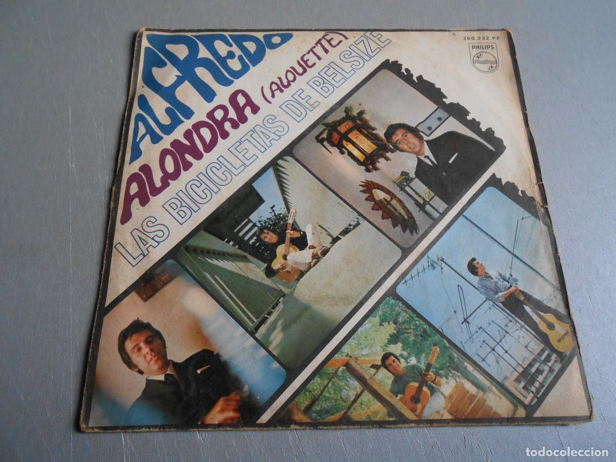 Discos de vinilo: ALFREDO, SG , ALONDRA + 1, A&Ntilde;O 1968, PHILIPS 360.232 PF