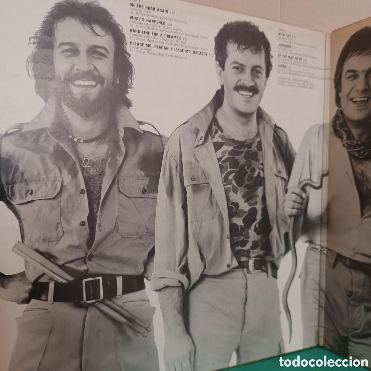 Discos de vinilo: BARRABAS. PIEL DE BARRABAS. 1981. LP. GATEFOLD - Foto 3
