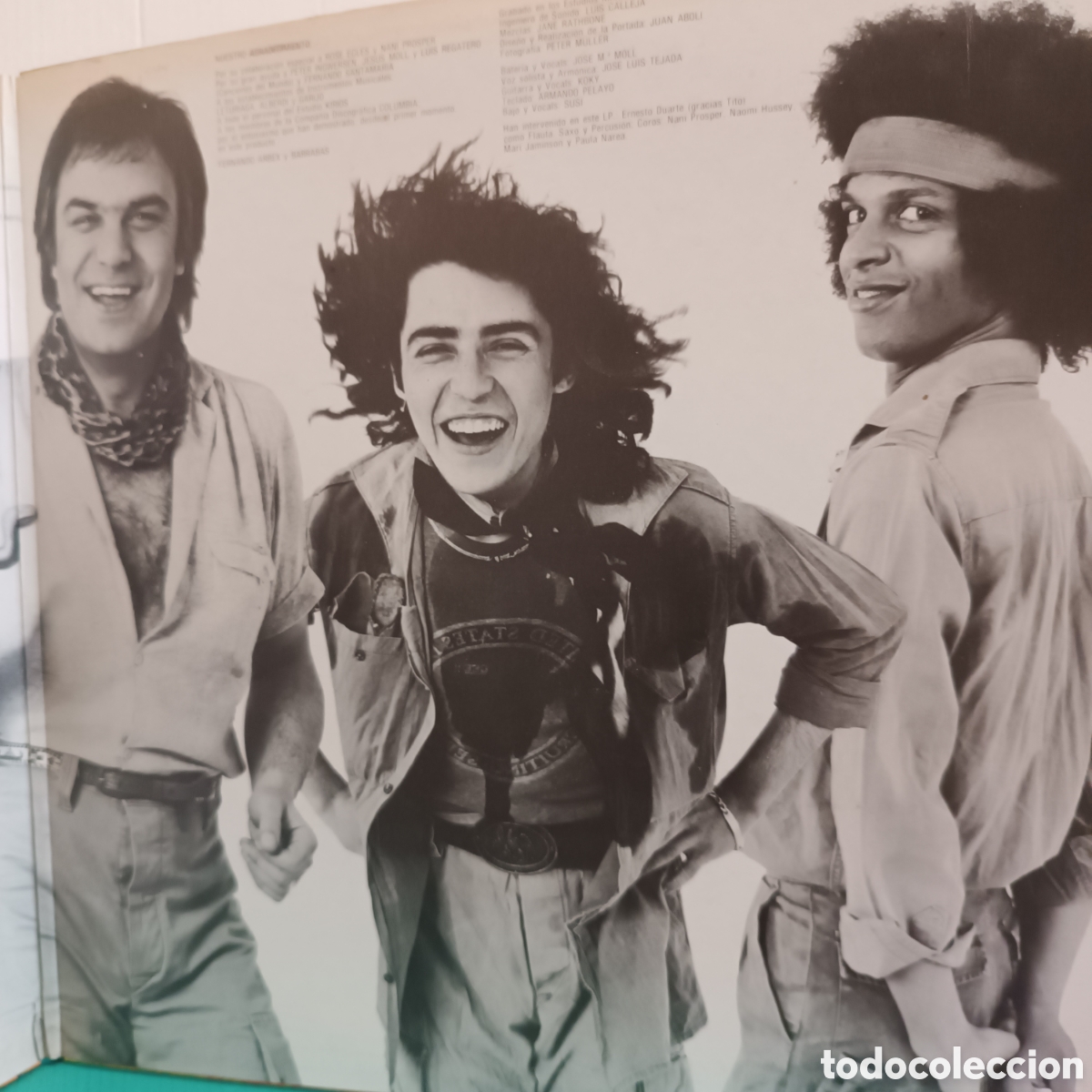 Discos de vinilo: BARRABAS. PIEL DE BARRABAS. 1981. LP. GATEFOLD - Foto 4