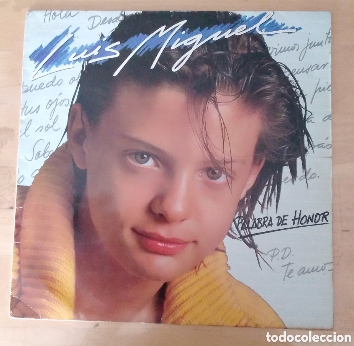 Discos de vinilo: DISCO VINILO. LP. LUIS MIGUEL. PALABRA DE HONOR. 1984