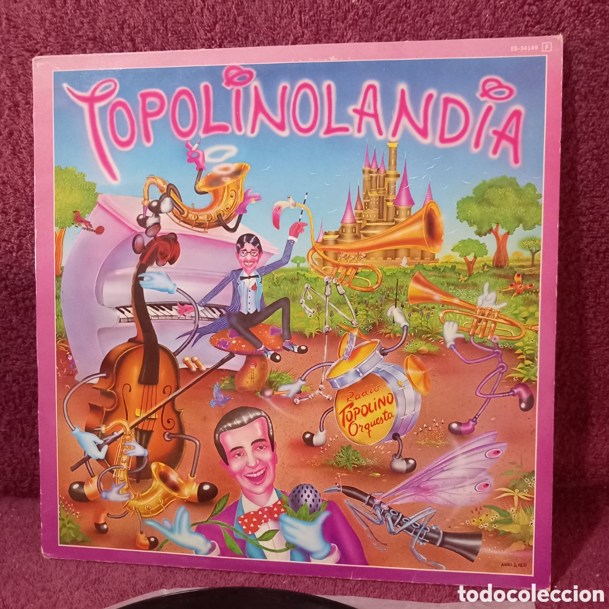 Dischi in vinile: LP PROMOCIONAL CFE/TOPOLINOLANDIA (1982 SPAIN)COMO NUEVO!!