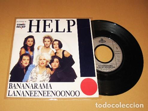 Discos de vinilo: BANANARAMA - HELP - SINGLE - 1989 - VERSION DISCOTECA / THE BEATLES - Foto 1