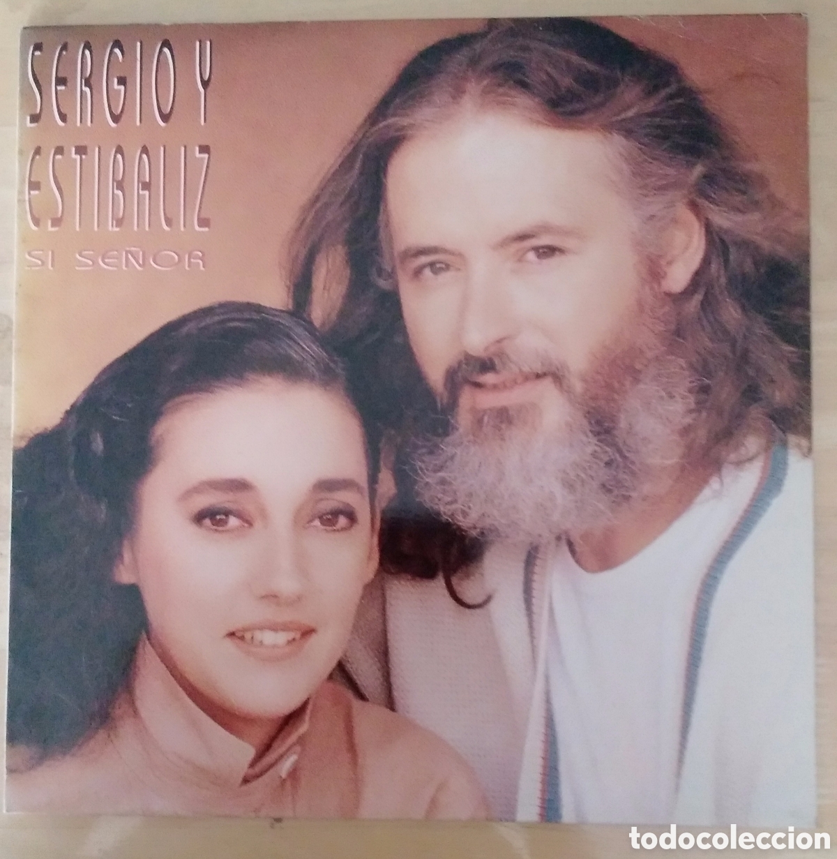 Discos de vinilo: DISCO VINILO. LP. SERGIO Y ESTIBALIZ.SI SE&Ntilde;OR.1086