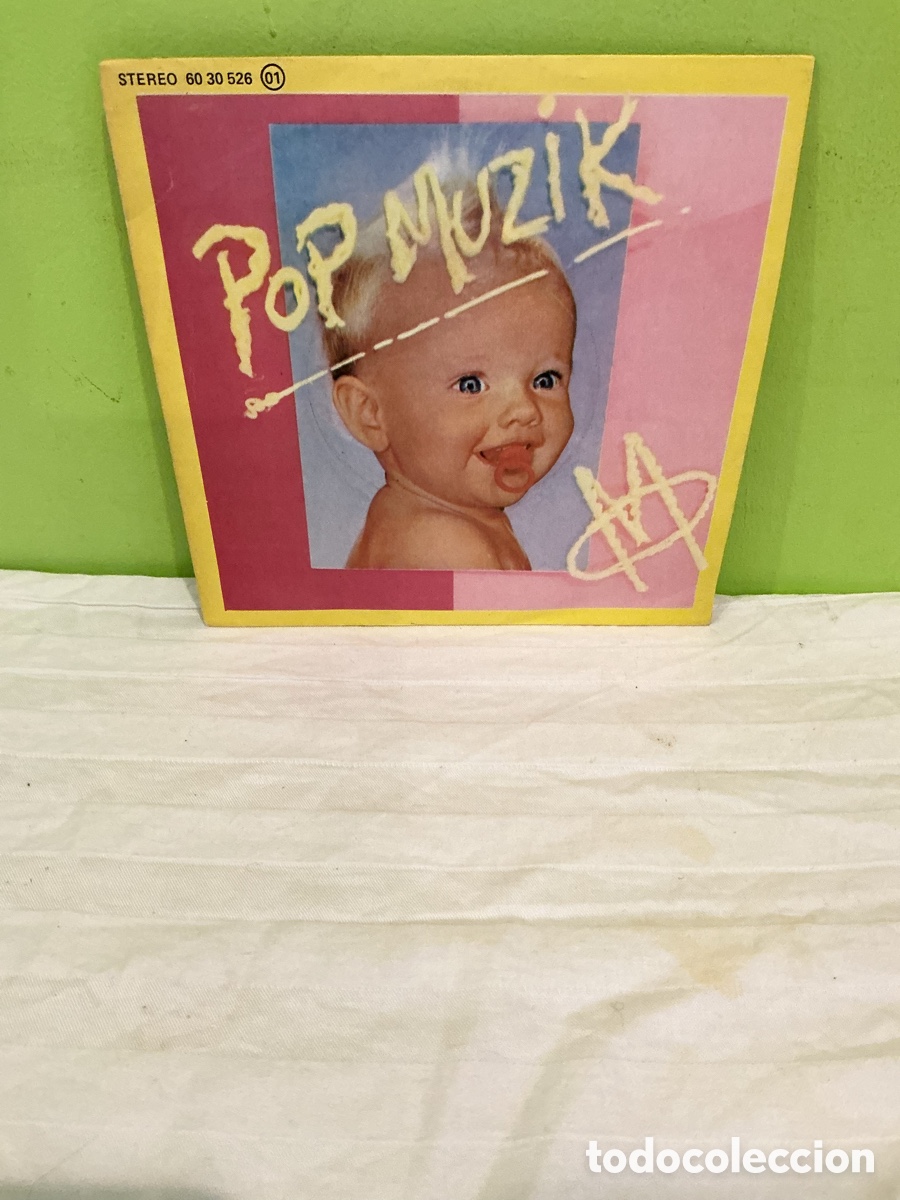 Discos de vinilo: M &ndash; POP MUZIK / M FACTOR &ndash; SINGLE VINILO 1979 &ndash; EDICI&Oacute;N ESPA&Ntilde;OLA