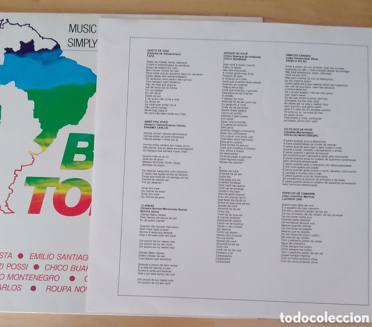 Discos de vinilo: DISCO VINILO. LP. BRAZIL TODAY. SAMBA. 1983 - Foto 3