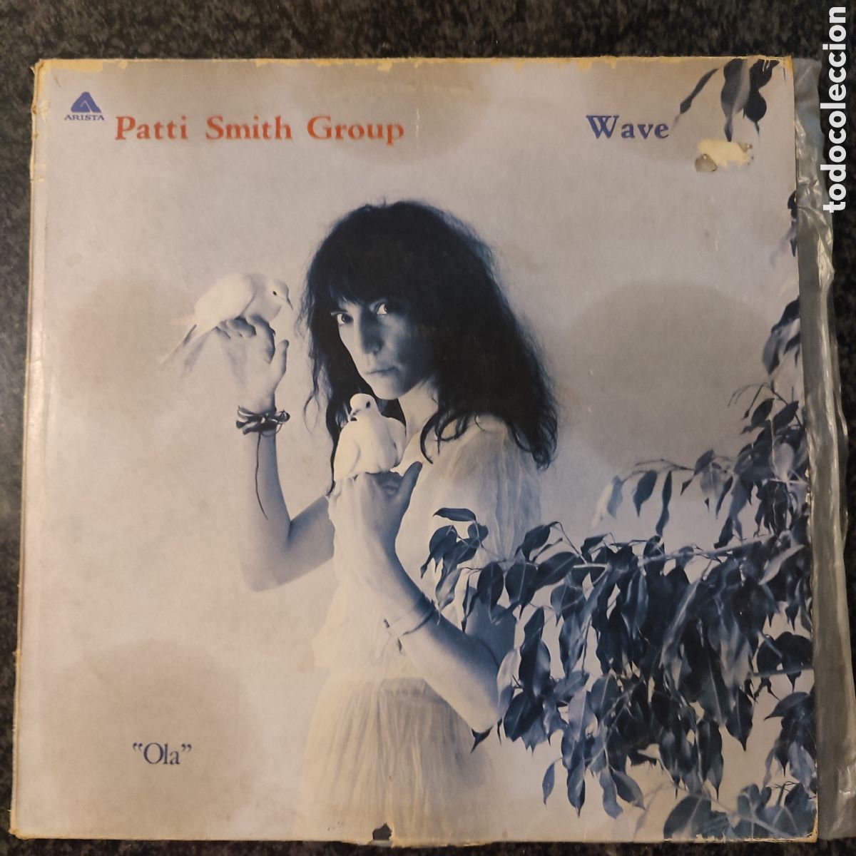 Discos de vinil: Lp Patti Smith Group, Wave -Ola-