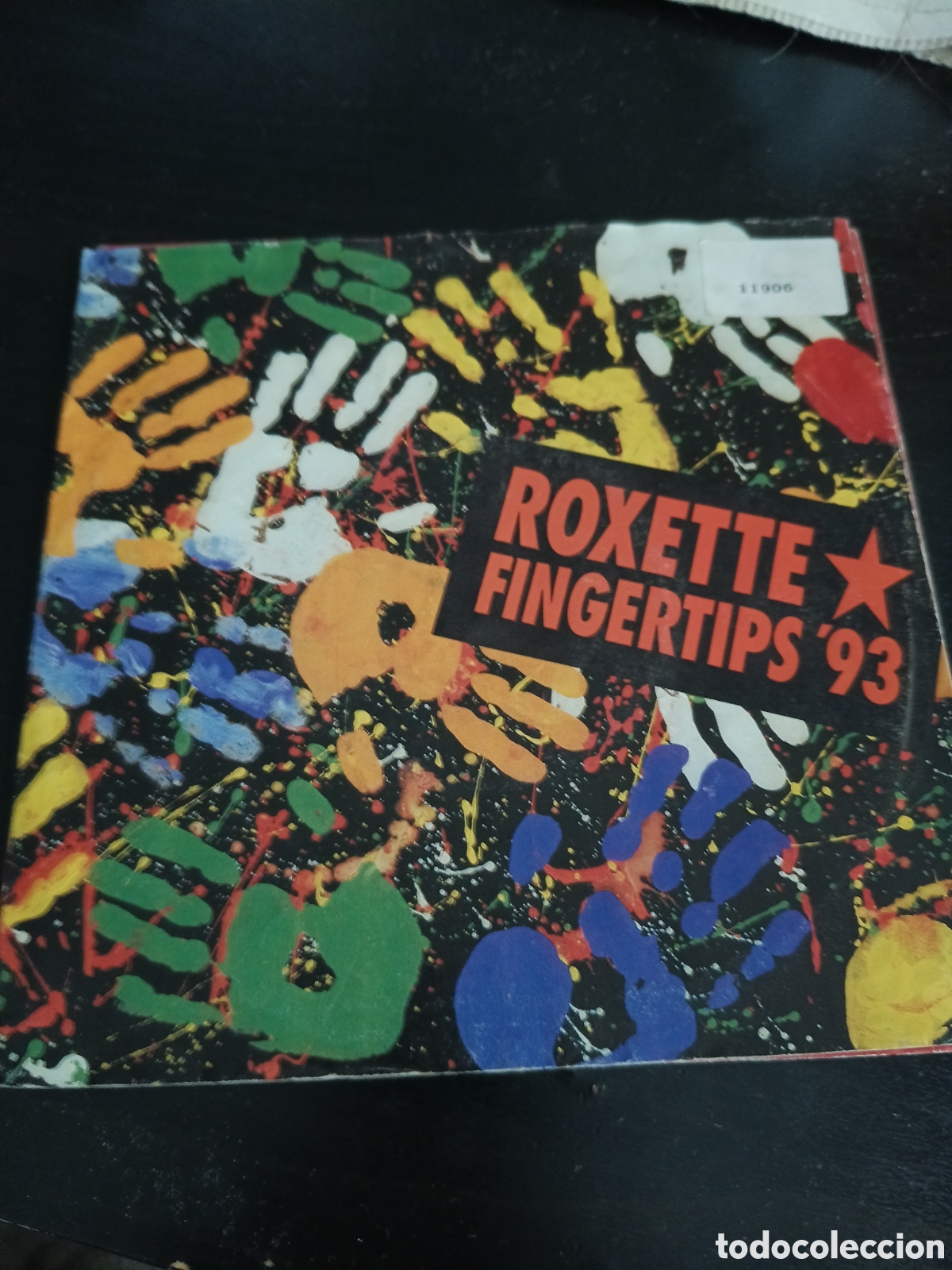 Discos de vinilo: Roxette &ndash; Fingertips '93. Vinilo 7&rdquo; single promo 1993 Alemania