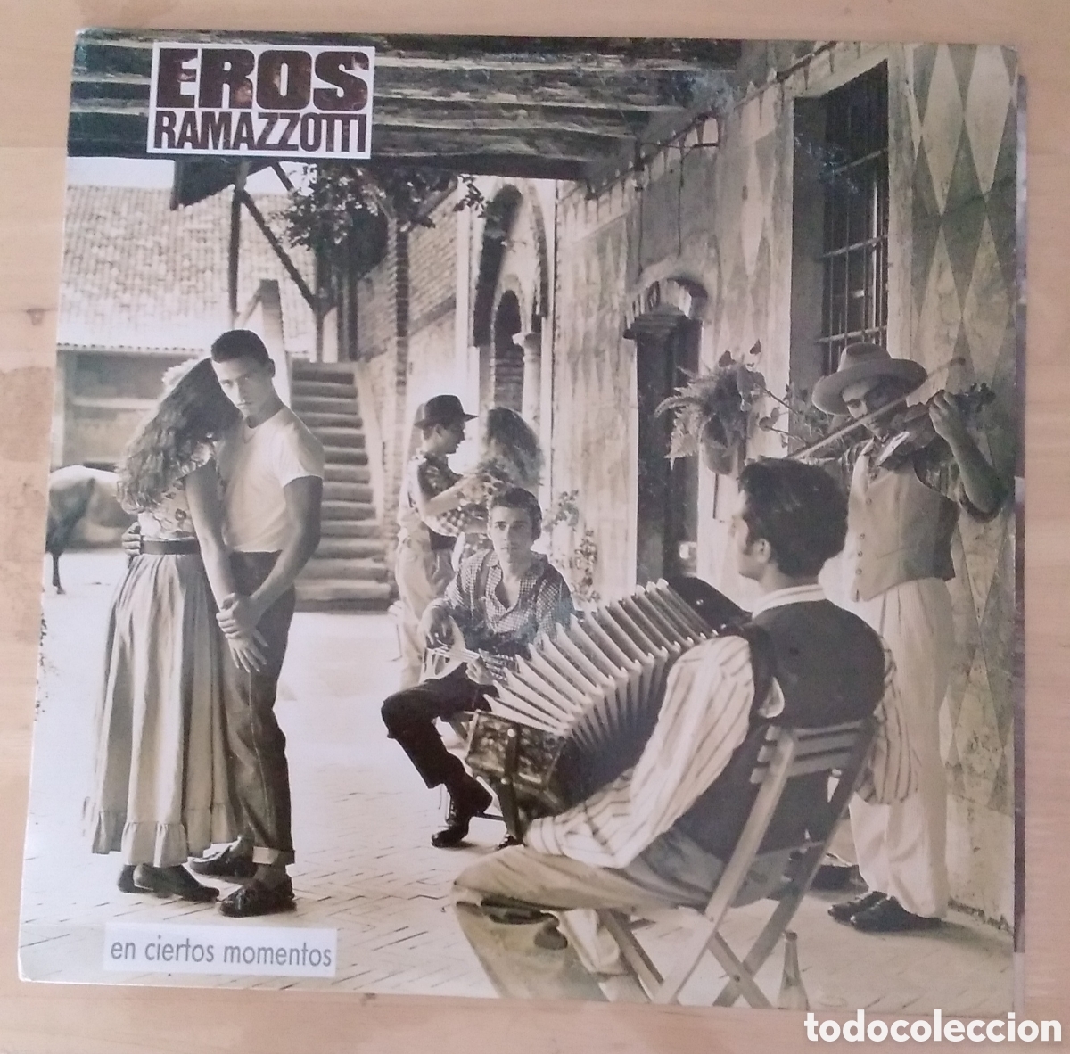 Dischi in vinile: DISCO VINILO. LP. EROS RAMAZZOTTI. EN CIERTOS MOMENTOS. 1987
