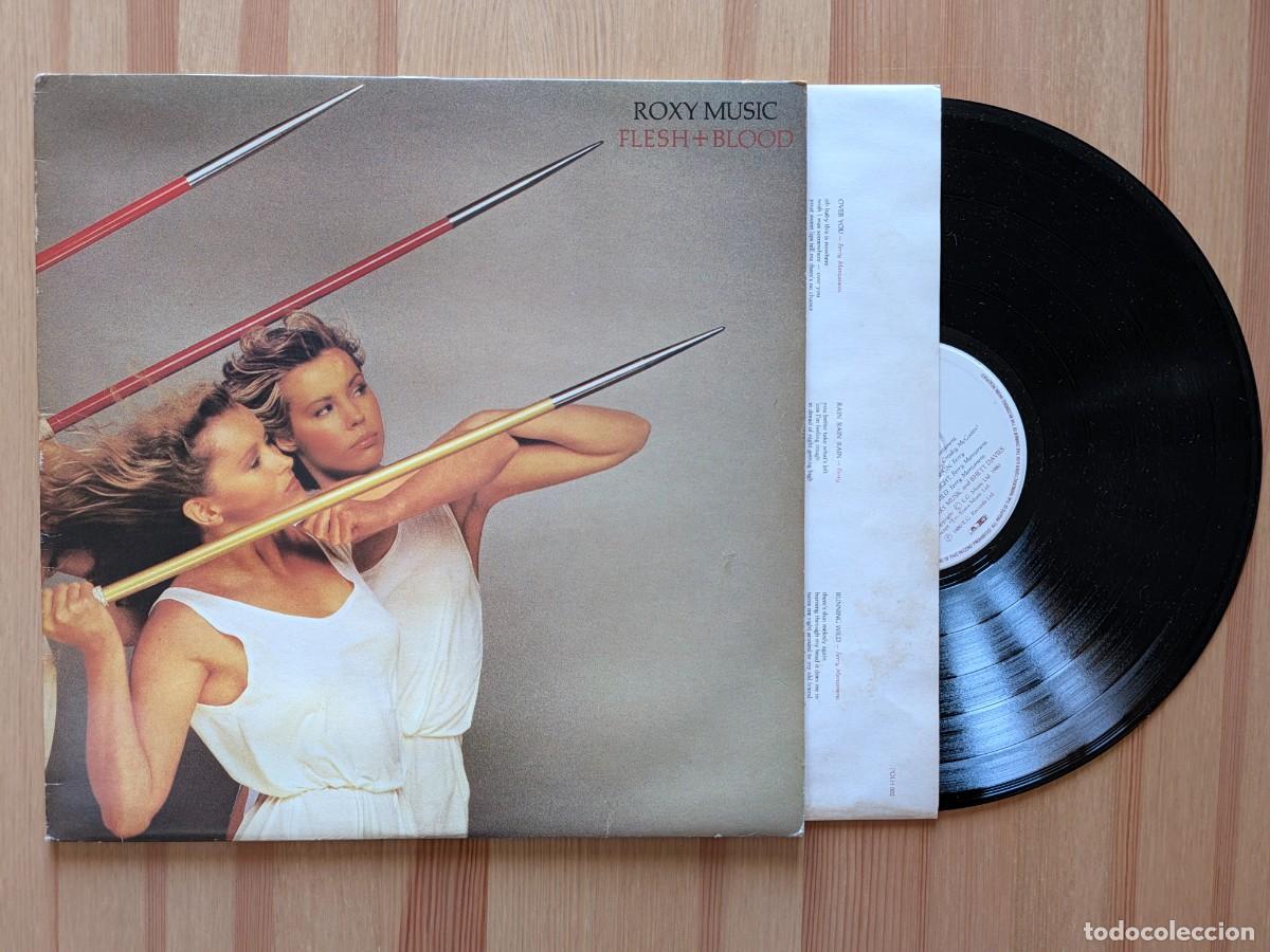 Discos de vinilo: Roxy Music &ndash; Flesh + Blood - Foto 1