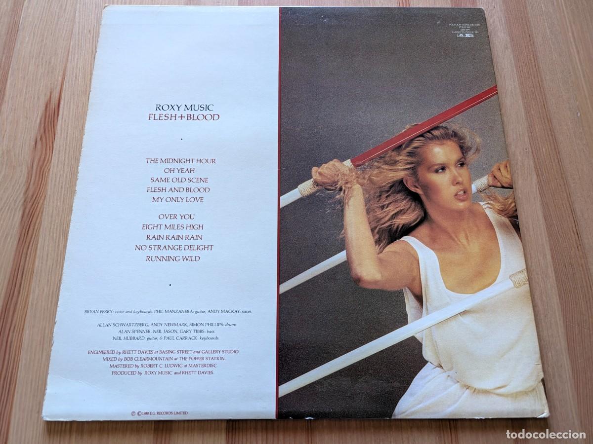 Discos de vinilo: Roxy Music &ndash; Flesh + Blood - Foto 2