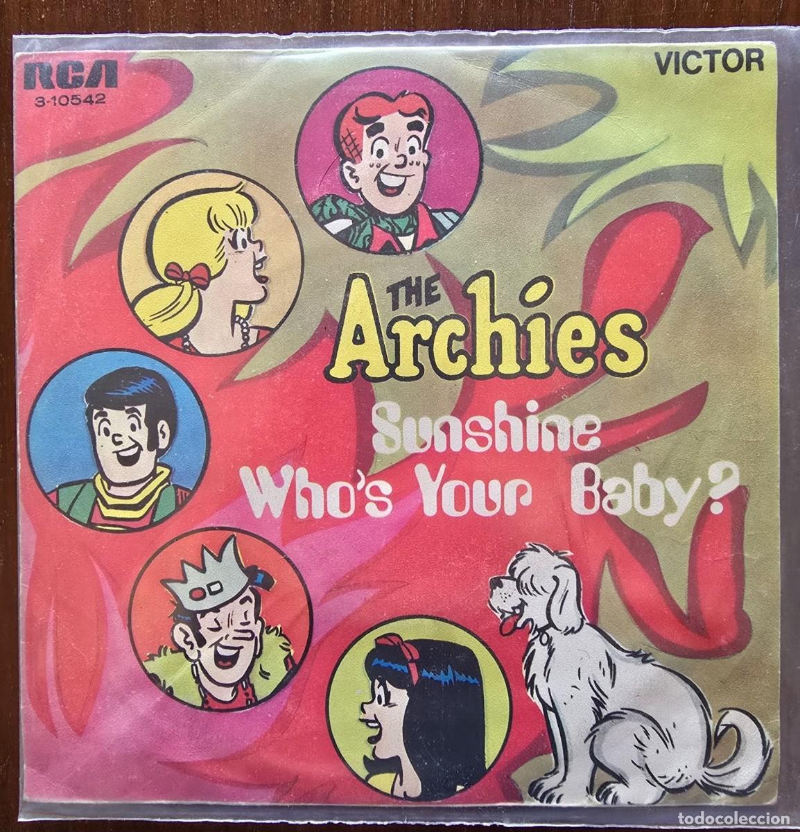 Discos de vinilo: Disco Single.The Archies.Sunshine Who&acute;s your Baby.1970