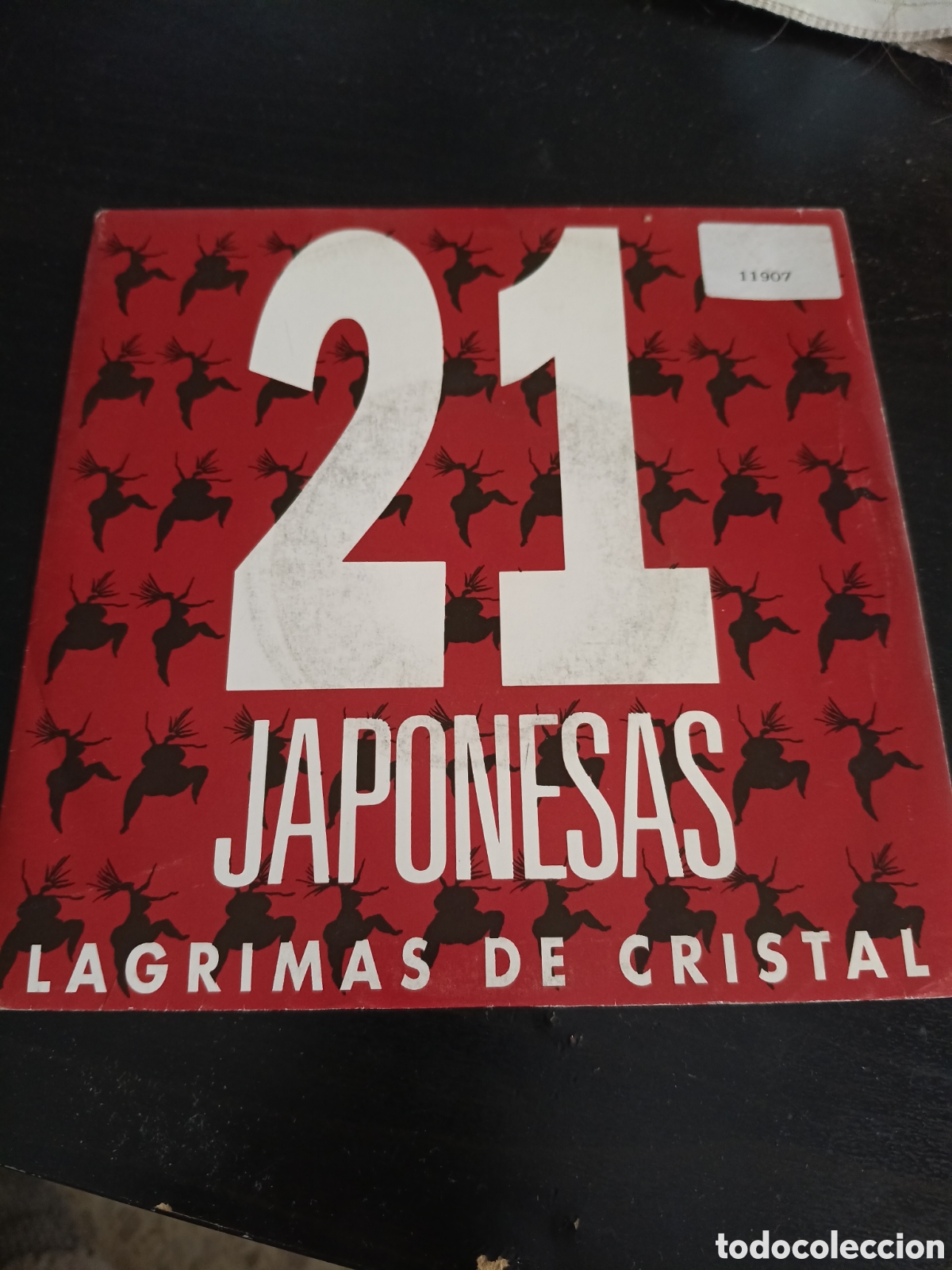 Discos de vinilo: 21 Japonesas &ndash; Lagrimas De Cristal. Vinilo 7&rdquo; single promo 1993 Espa&ntilde;a