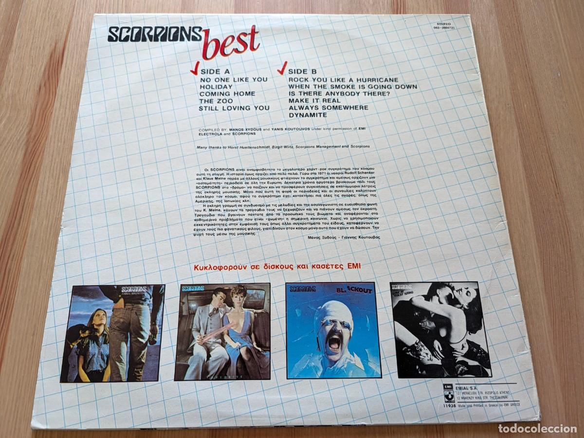 Discos de vinilo: Scorpions &ndash; Best .... - Foto 2